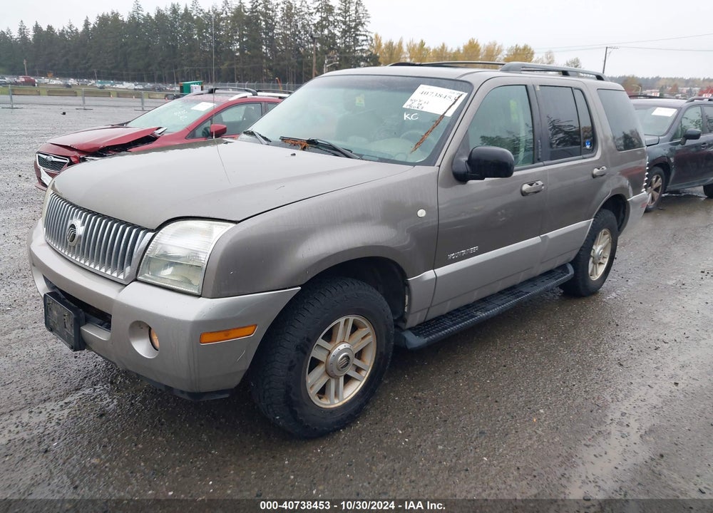2002 MERCURY MOUNTAINEER VIN: 4M2DU86W32ZJ31576