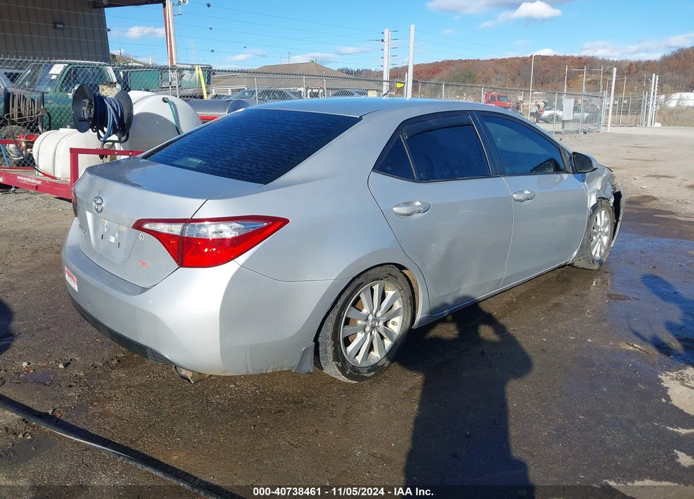 2016 TOYOTA COROLLA L VIN: 5YFBURHE3GP400409