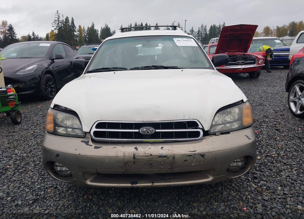 2001 SUBARU OUTBACK VIN: 4S3BH665817659038