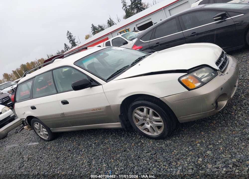 2001 SUBARU OUTBACK VIN: 4S3BH665817659038
