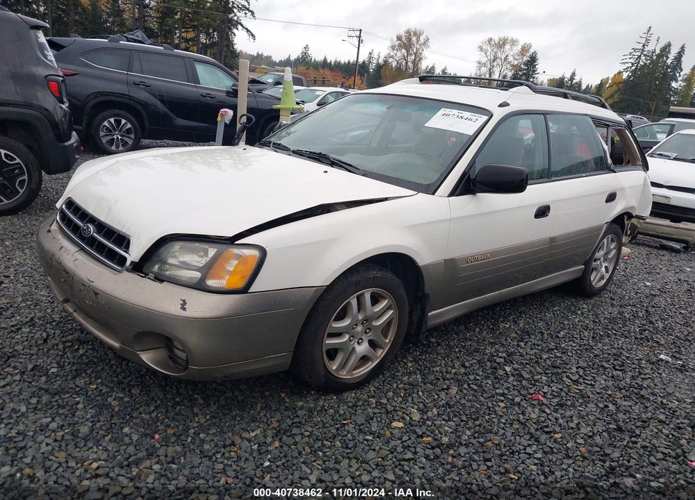 2001 SUBARU OUTBACK VIN: 4S3BH665817659038
