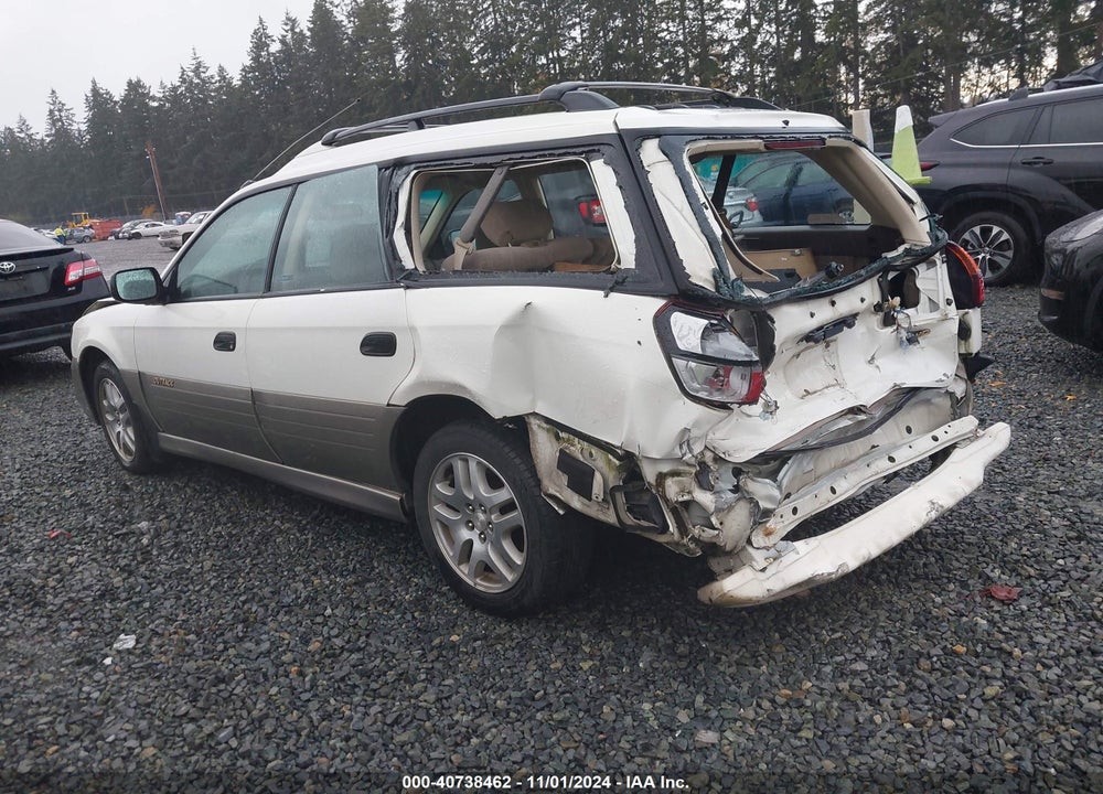 2001 SUBARU OUTBACK VIN: 4S3BH665817659038