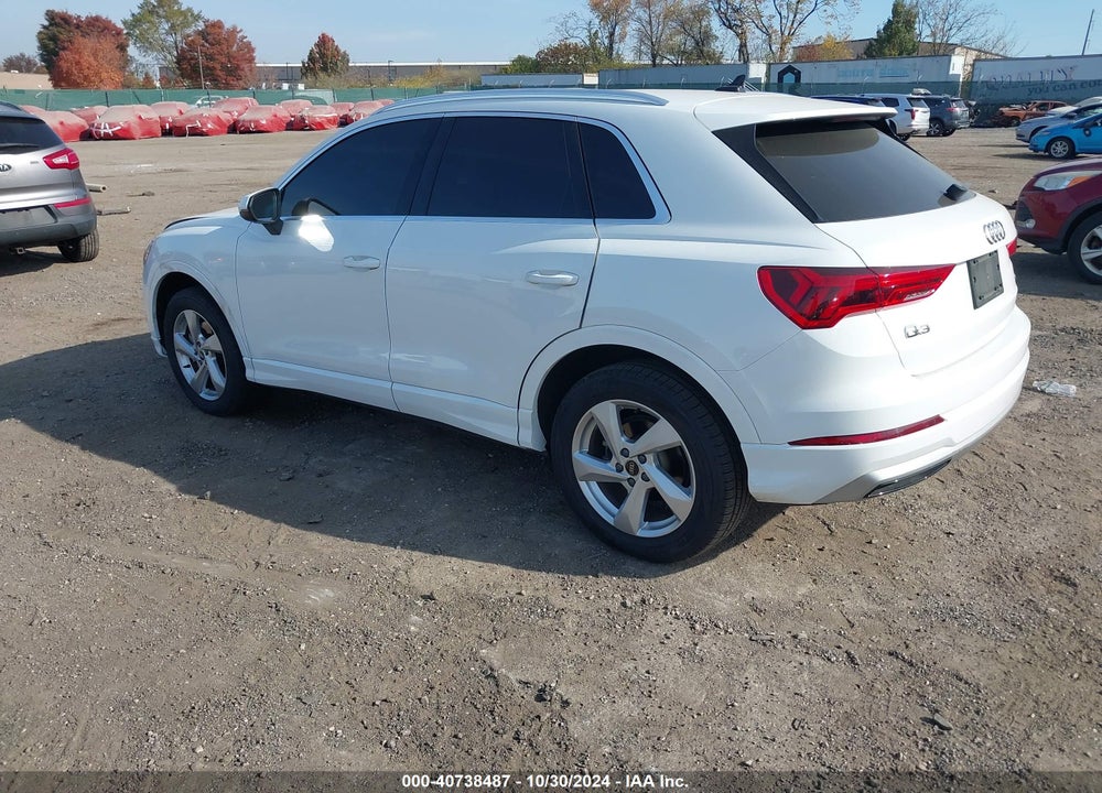 2021 AUDI Q3 PREMIUM 40 TFSI QUATTRO TIPTRONIC VIN: WA1AUCF36M1088879