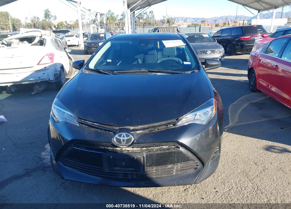 2017 TOYOTA COROLLA VIN: 5YFBURHE6HP734547