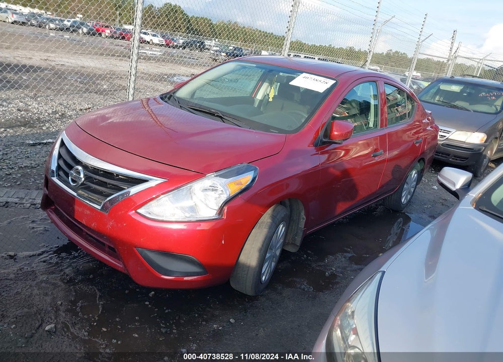 2019 NISSAN VERSA 1.6 S+ VIN: 3N1CN7AP5KL835684