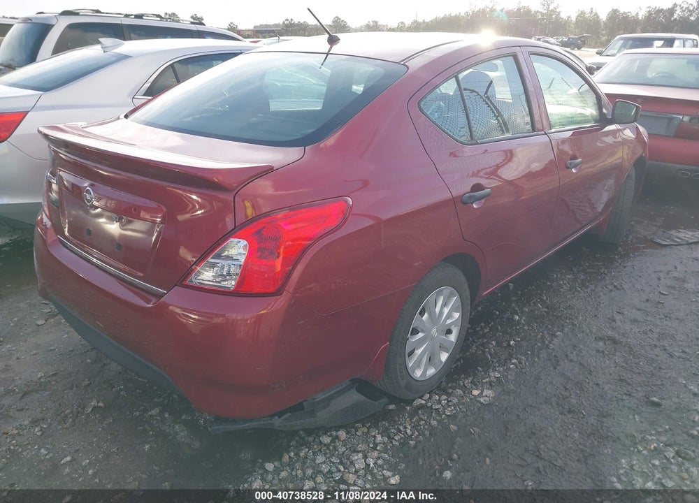 2019 NISSAN VERSA 1.6 S+ VIN: 3N1CN7AP5KL835684