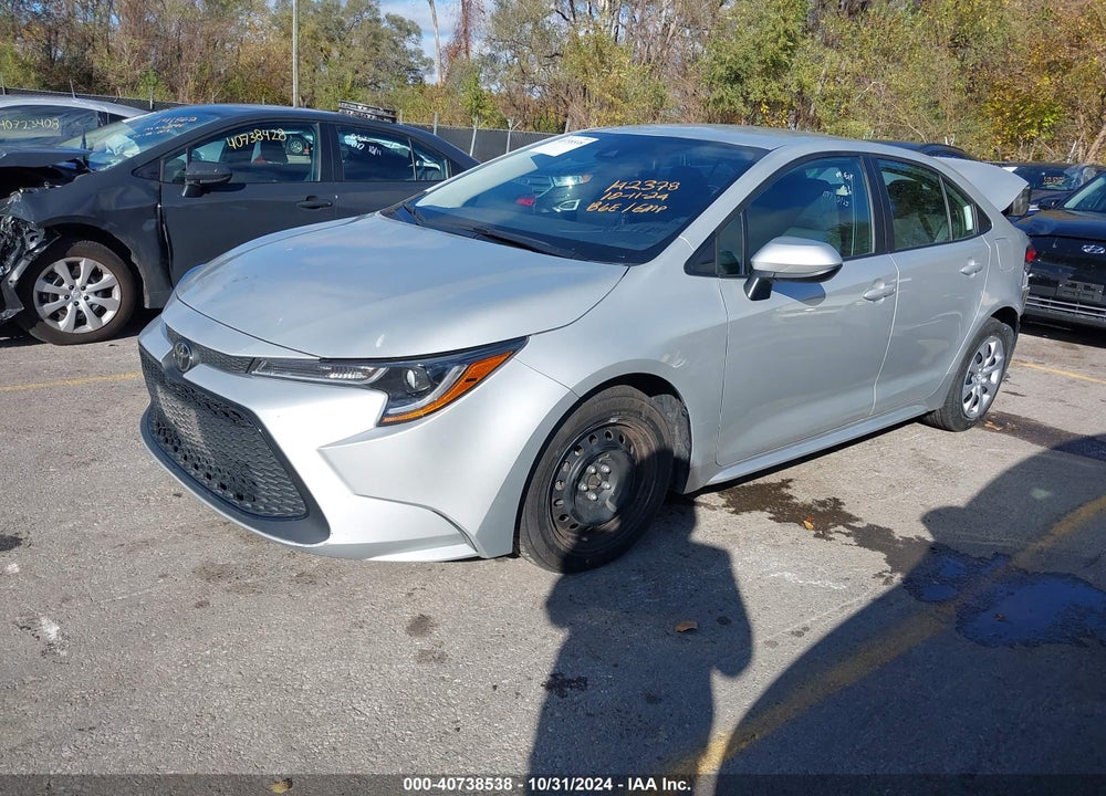2022 TOYOTA COROLLA LE VIN: 5YFEPMAE1NP358269