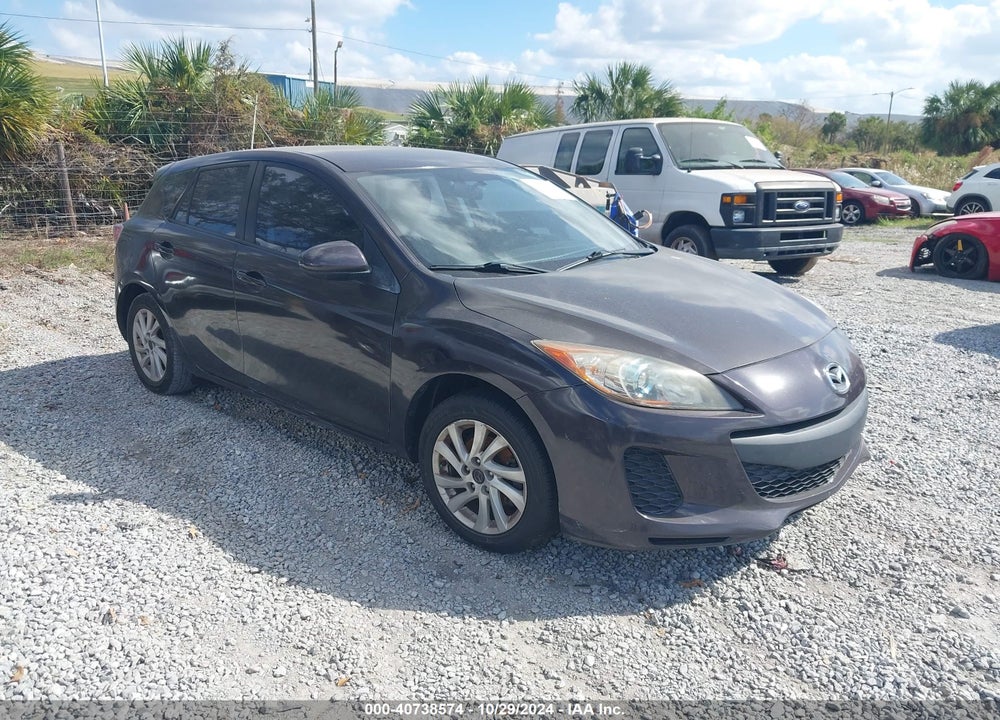 2013 MAZDA 3 I TOURING VIN: JM1BL1L7XD1822772