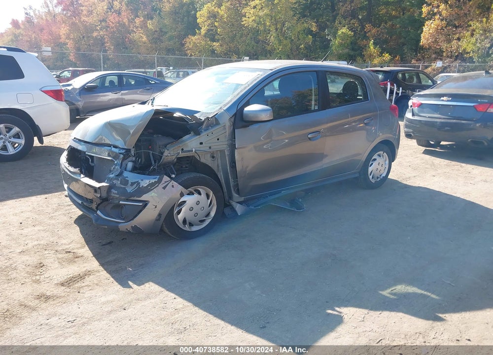 2017 MITSUBISHI MIRAGE ES VIN: ML32A3HJ8HH019805