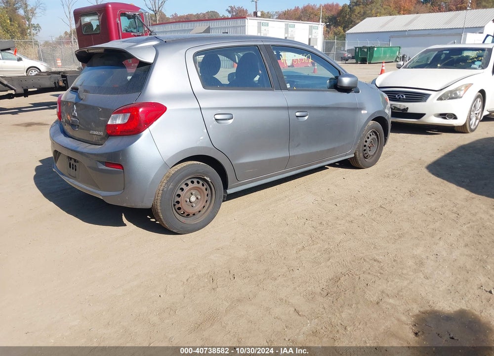 2017 MITSUBISHI MIRAGE ES VIN: ML32A3HJ8HH019805