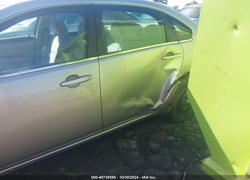 2008 CHEVROLET IMPALA LS VIN: 2G1WB55K389141313