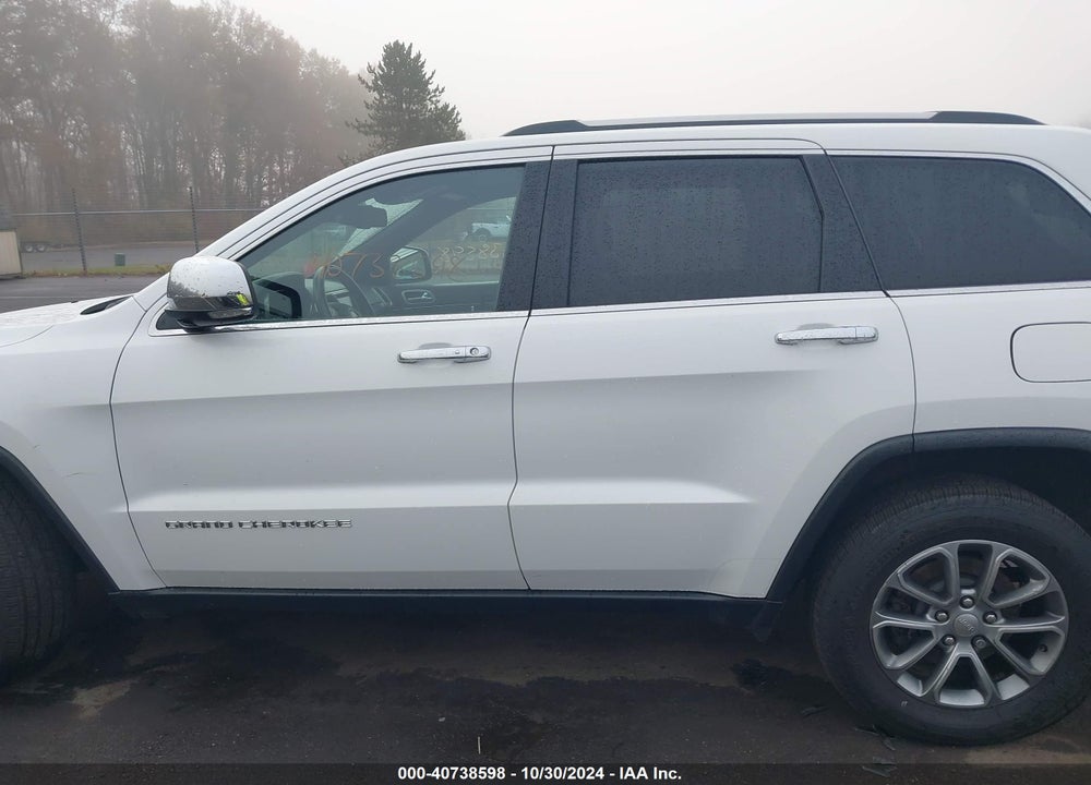 2014 JEEP GRAND CHEROKEE LIMITED VIN: 1C4RJFBM0EC293279