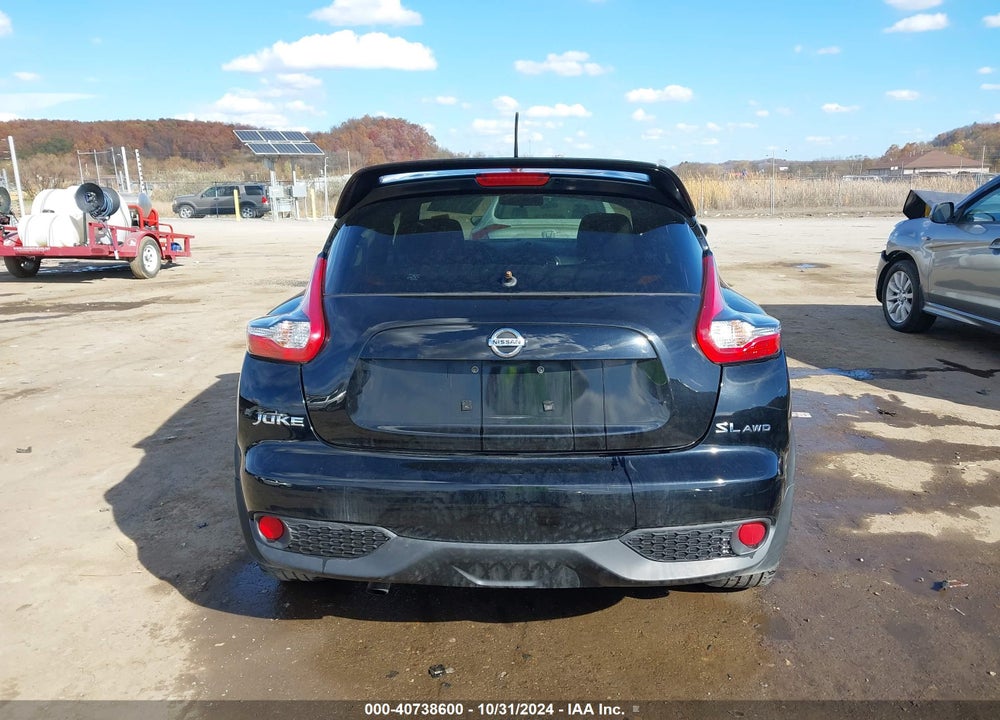 2015 NISSAN JUKE SL VIN: JN8AF5MVXFT550159