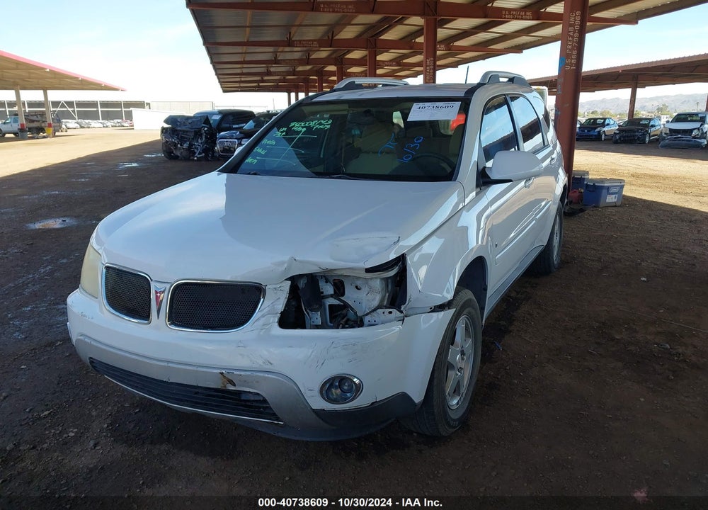 2008 PONTIAC TORRENT VIN: 2CKDL33FX86321422