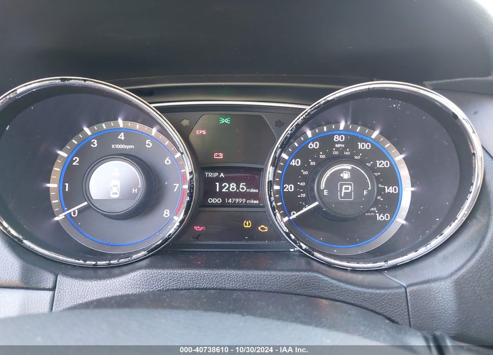 2013 HYUNDAI SONATA GLS VIN: 5NPEB4AC7DH804675