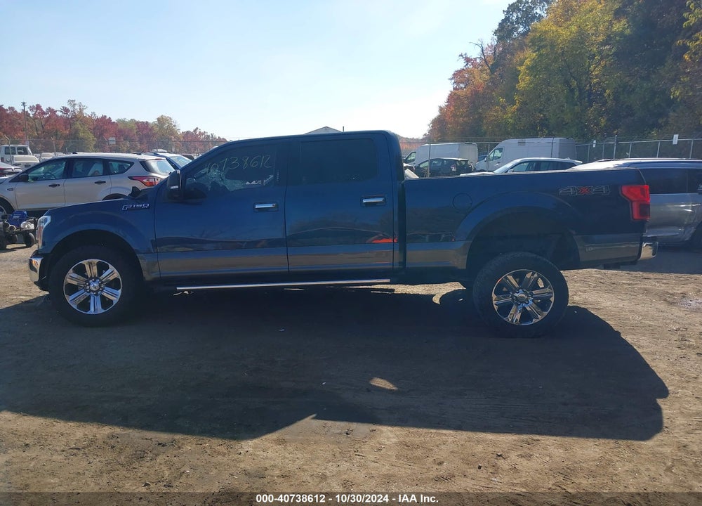 2018 FORD F-150 XLT VIN: 1FTFW1EG0JFC40555