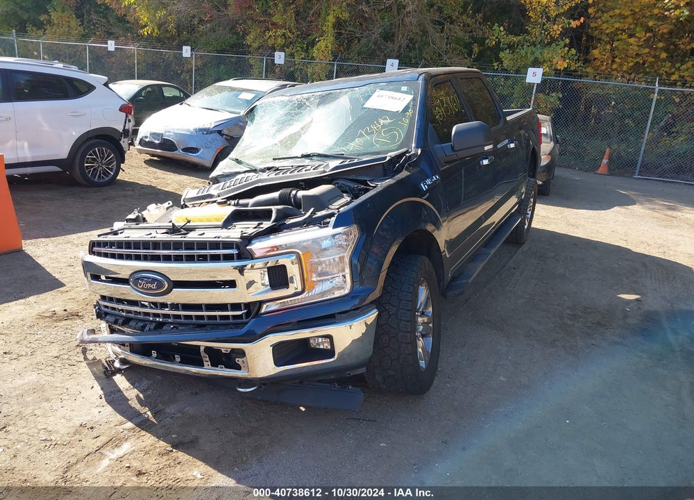 2018 FORD F-150 XLT VIN: 1FTFW1EG0JFC40555