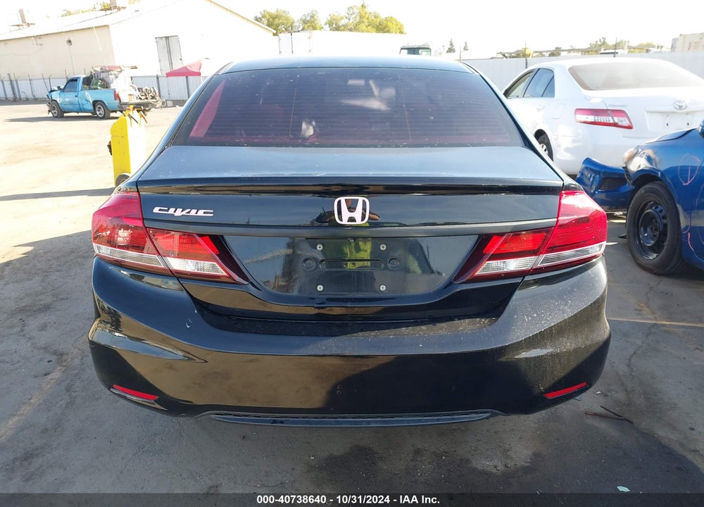 2014 HONDA CIVIC LX VIN: 19XFB2F53EE250642