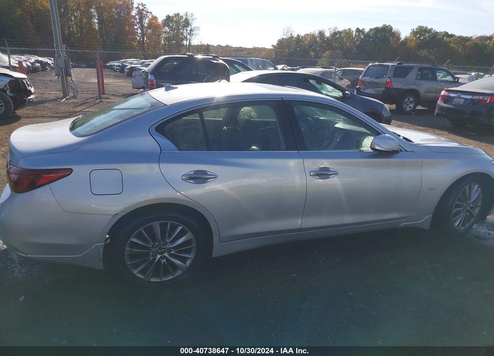 2018 INFINITI Q50 3.0T LUXE VIN: JN1EV7AR3JM434858