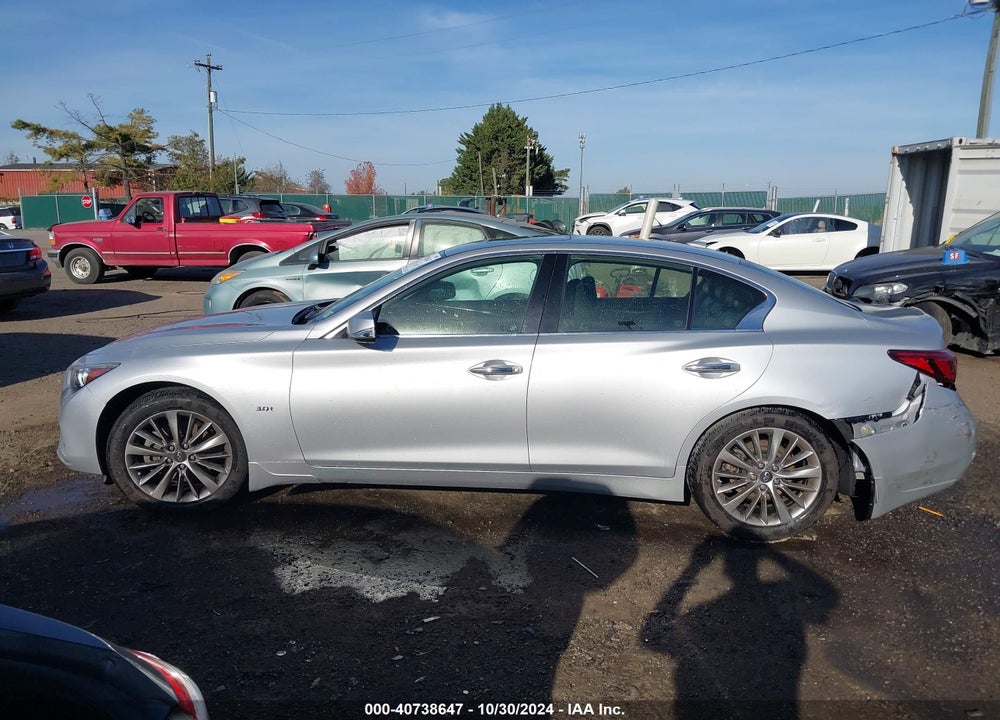 2018 INFINITI Q50 3.0T LUXE VIN: JN1EV7AR3JM434858