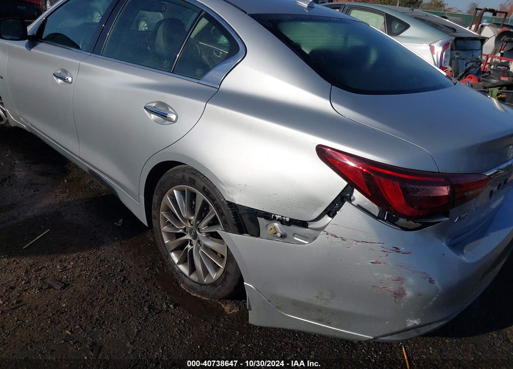 2018 INFINITI Q50 3.0T LUXE VIN: JN1EV7AR3JM434858