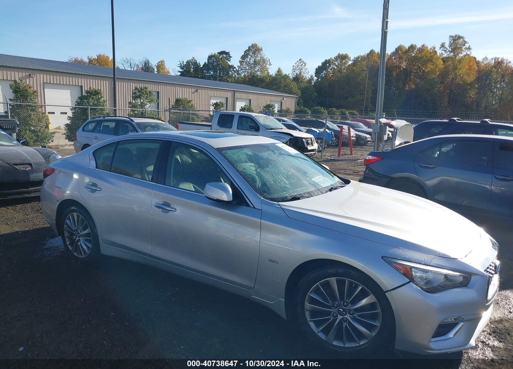 2018 INFINITI Q50 3.0T LUXE VIN: JN1EV7AR3JM434858