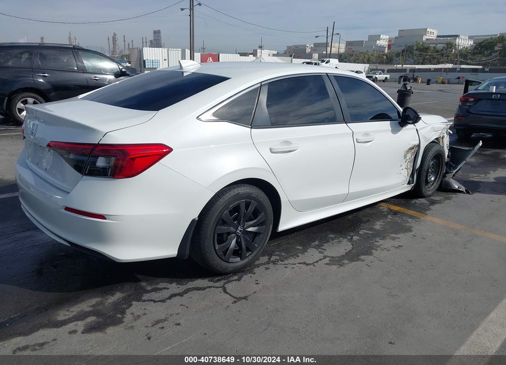 2022 HONDA CIVIC LX VIN: 2HGFE2F25NH549200
