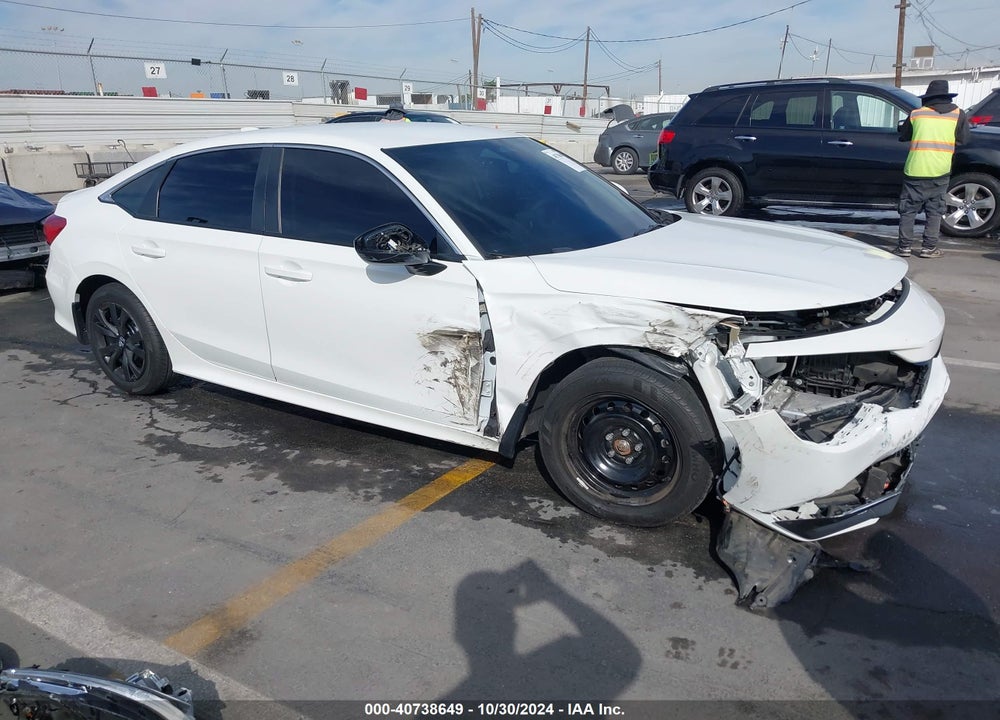 2022 HONDA CIVIC LX VIN: 2HGFE2F25NH549200