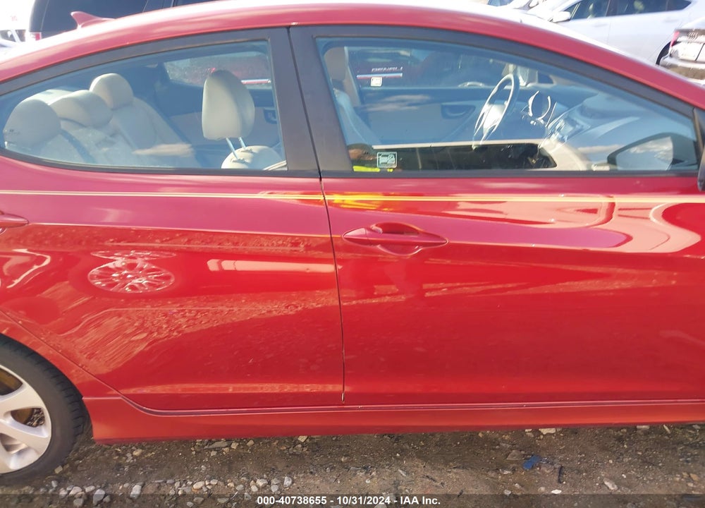 2013 HYUNDAI ELANTRA LIMITED VIN: KMHDH4AE0DU697594