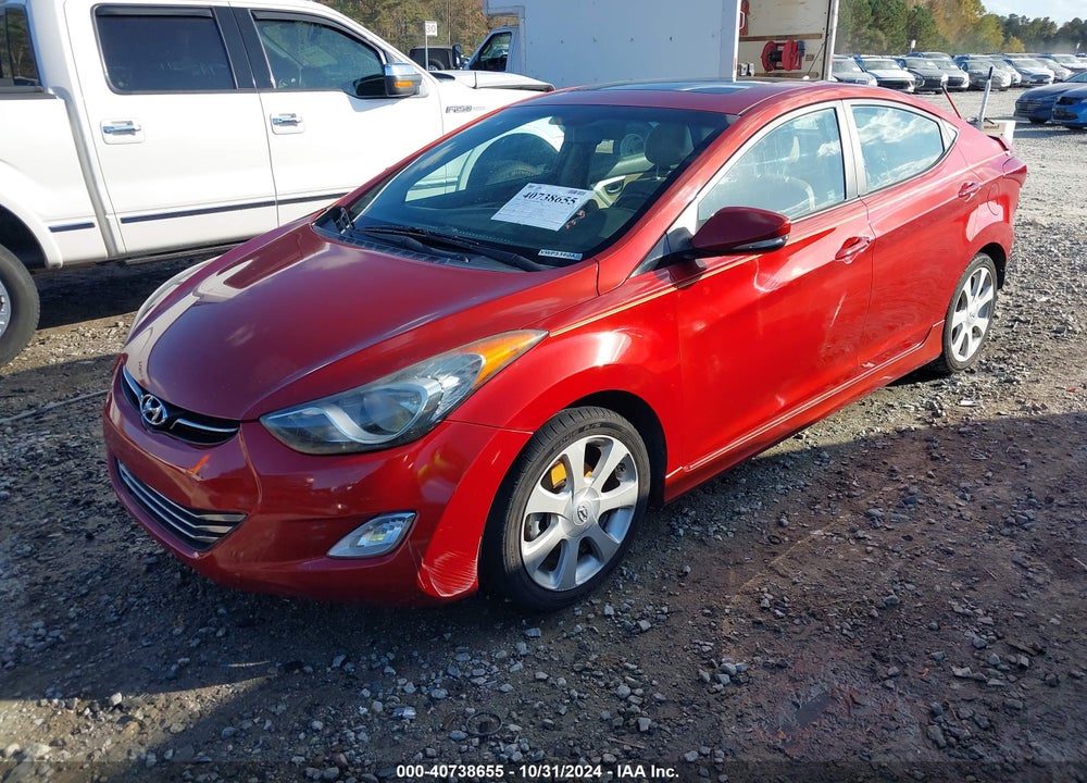 2013 HYUNDAI ELANTRA LIMITED VIN: KMHDH4AE0DU697594