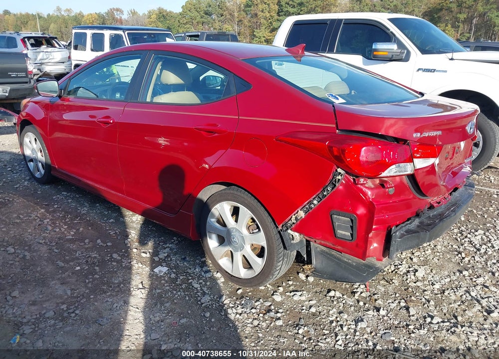 2013 HYUNDAI ELANTRA LIMITED VIN: KMHDH4AE0DU697594