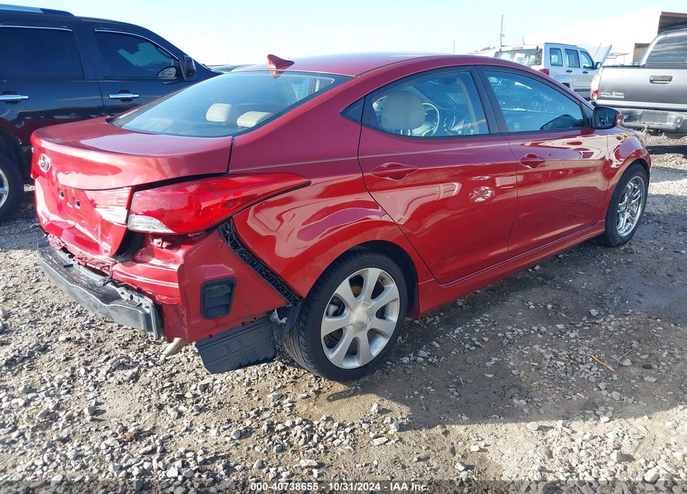 2013 HYUNDAI ELANTRA LIMITED VIN: KMHDH4AE0DU697594