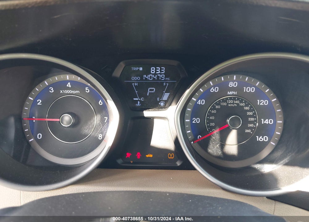 2013 HYUNDAI ELANTRA LIMITED VIN: KMHDH4AE0DU697594