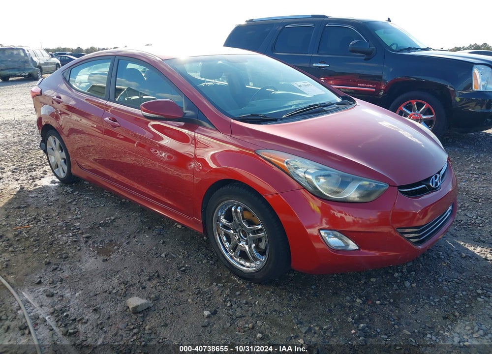 2013 HYUNDAI ELANTRA LIMITED VIN: KMHDH4AE0DU697594