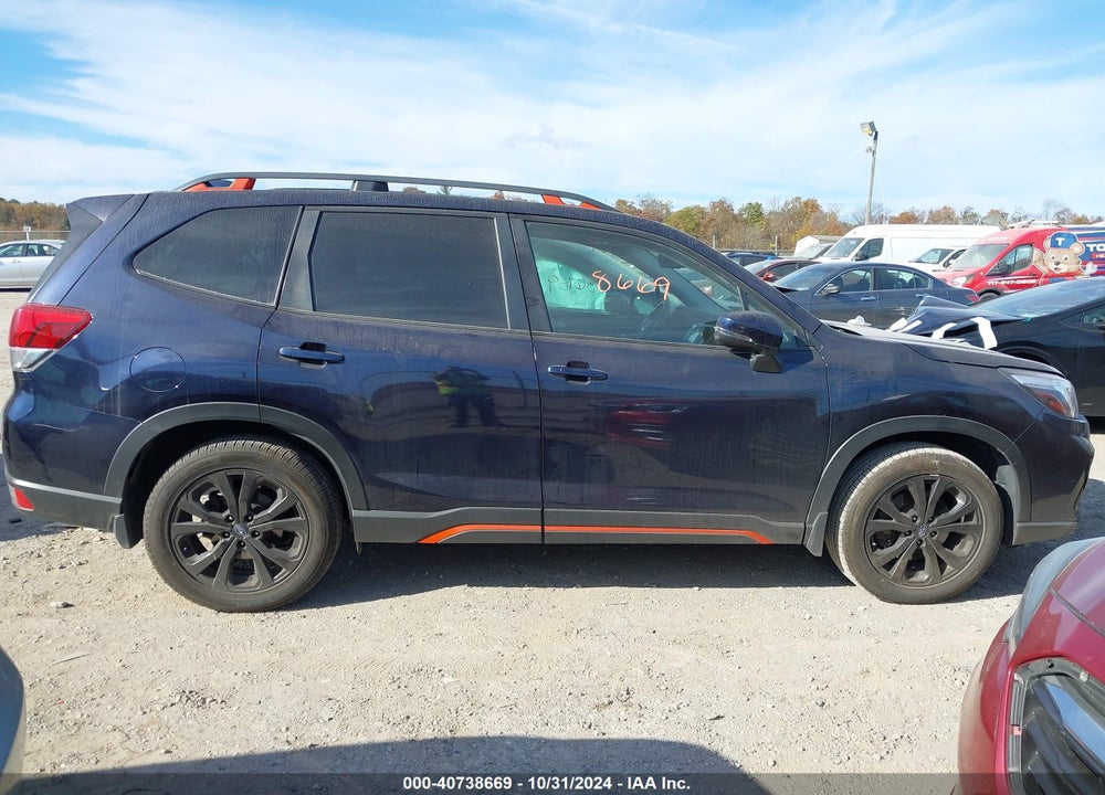 2020 SUBARU FORESTER SPORT VIN: JF2SKALCXLH445271