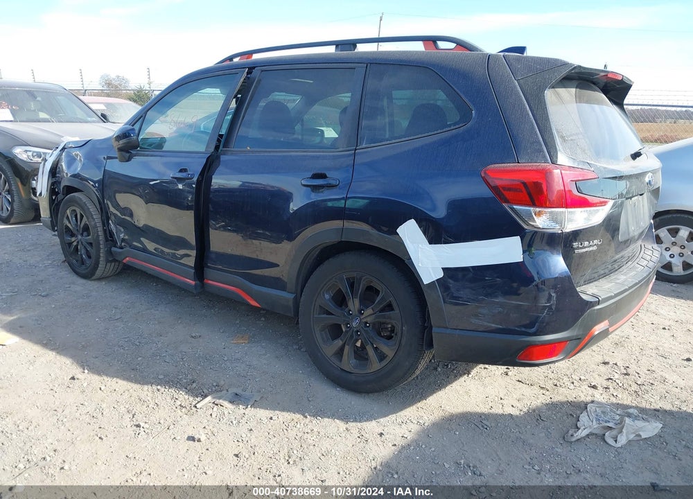 2020 SUBARU FORESTER SPORT VIN: JF2SKALCXLH445271