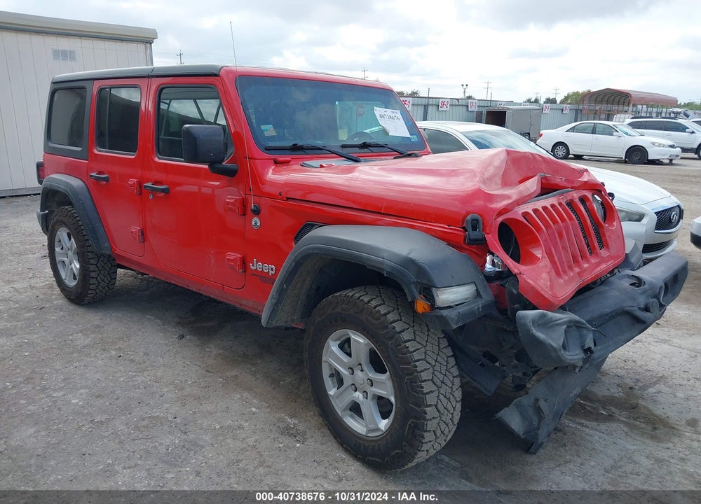 2021 JEEP WRANGLER UNLIMITED SPORT S 4X4 VIN: 1C4HJXDN1MW630837