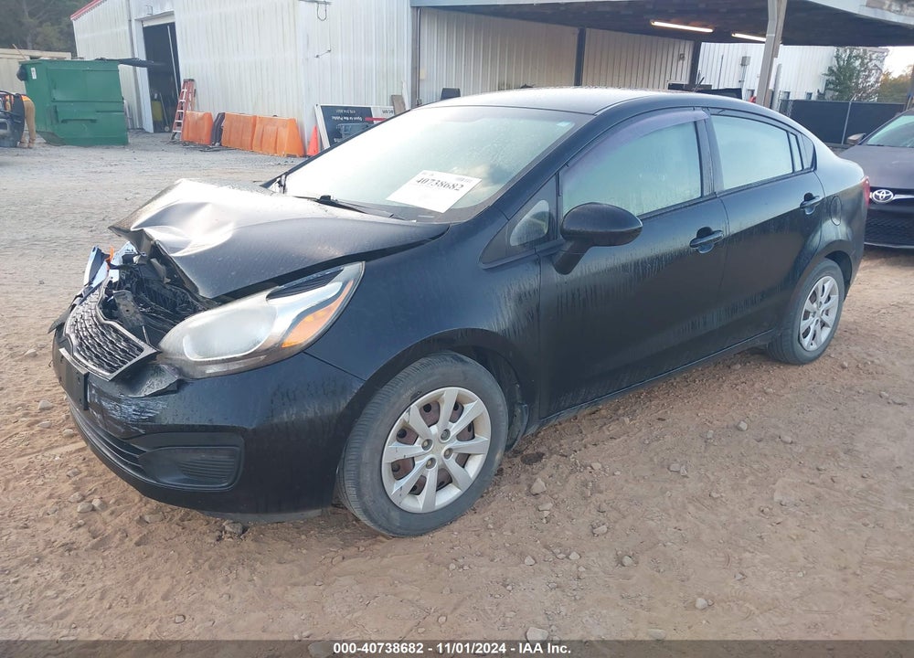 2014 KIA RIO LX VIN: KNADM4A37E6408440