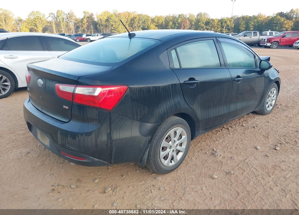 2014 KIA RIO LX VIN: KNADM4A37E6408440