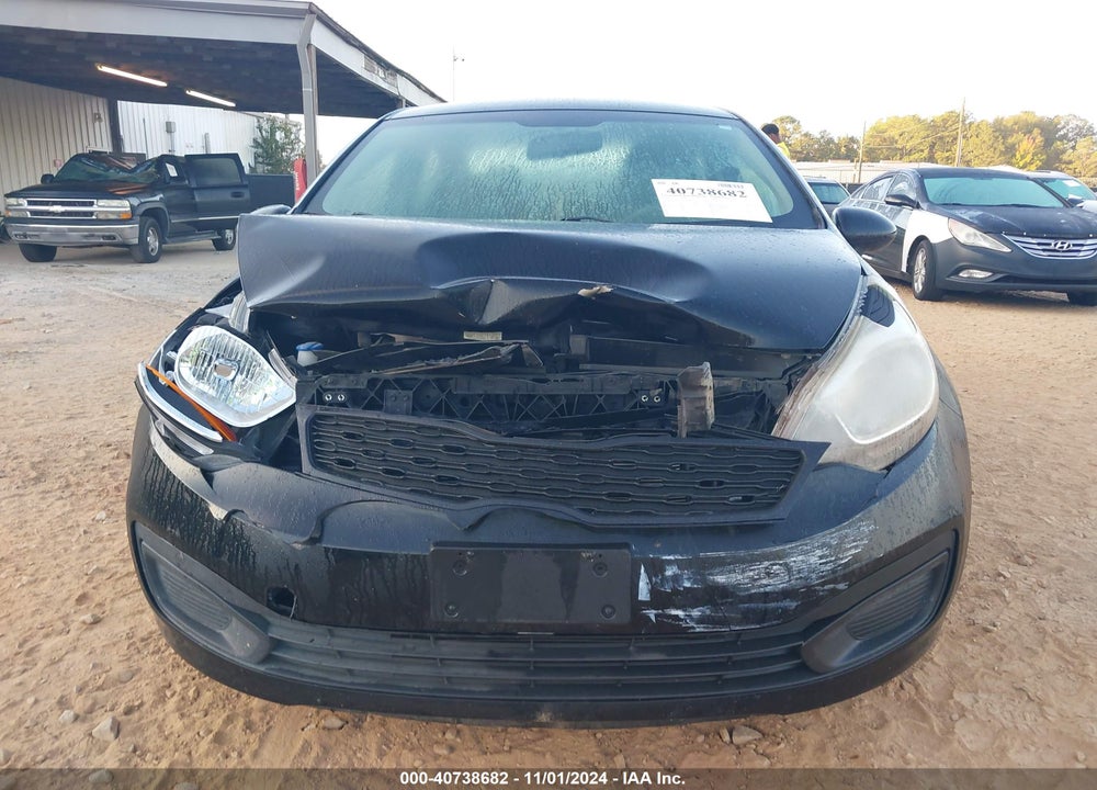 2014 KIA RIO LX VIN: KNADM4A37E6408440
