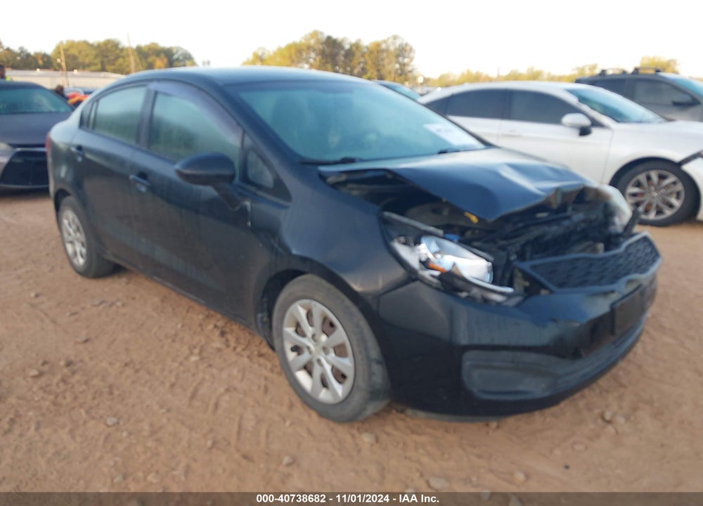 2014 KIA RIO LX VIN: KNADM4A37E6408440