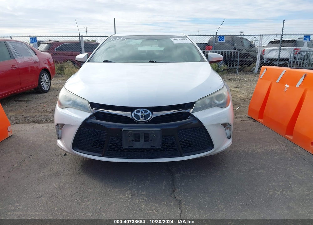 2016 TOYOTA CAMRY SE VIN: 4T1BF1FK6GU168410