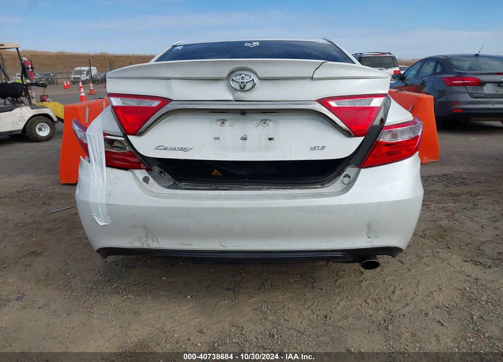 2016 TOYOTA CAMRY SE VIN: 4T1BF1FK6GU168410