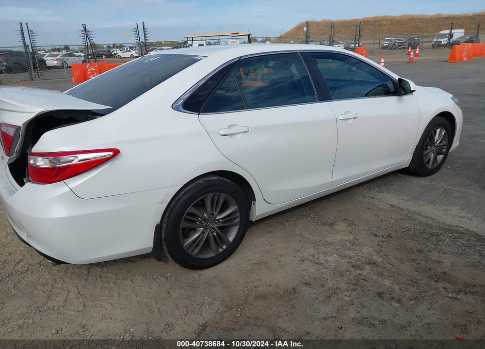 2016 TOYOTA CAMRY SE VIN: 4T1BF1FK6GU168410