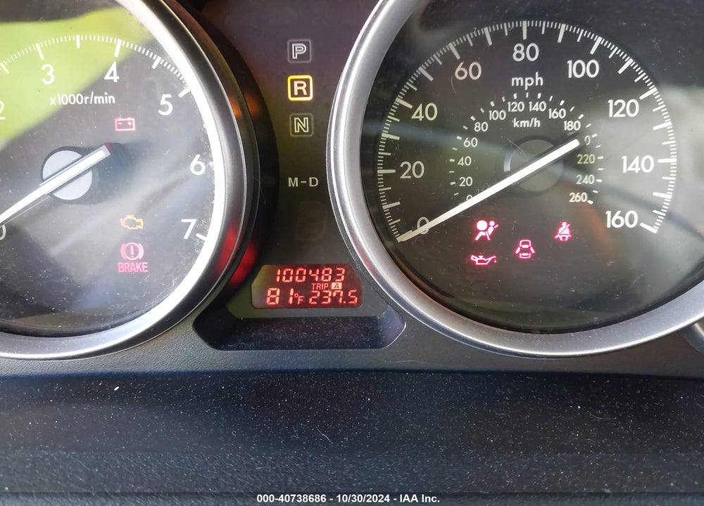 2013 MAZDA 6 I TOURING VIN: 1YVHZ8DH7D5M15469