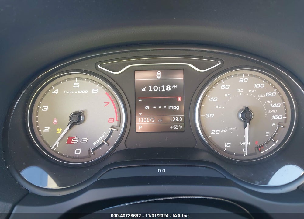 2015 AUDI S3 2.0T PREMIUM PLUS VIN: WAUBFGFFXF1057849