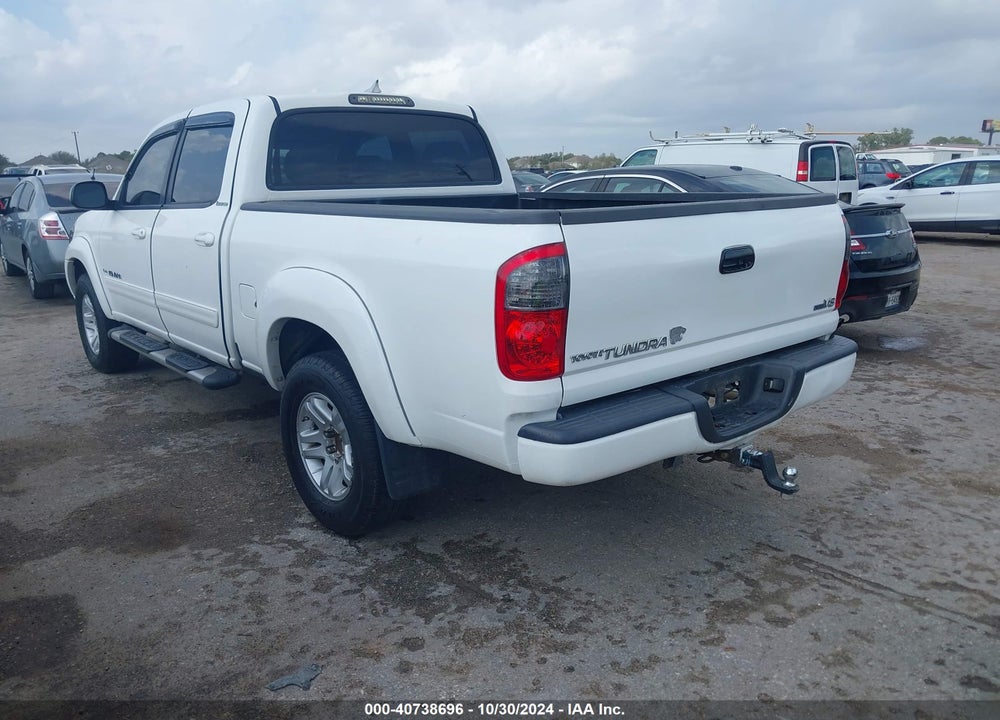 2006 TOYOTA TUNDRA LIMITED V8 VIN: 5TBET38116S507063