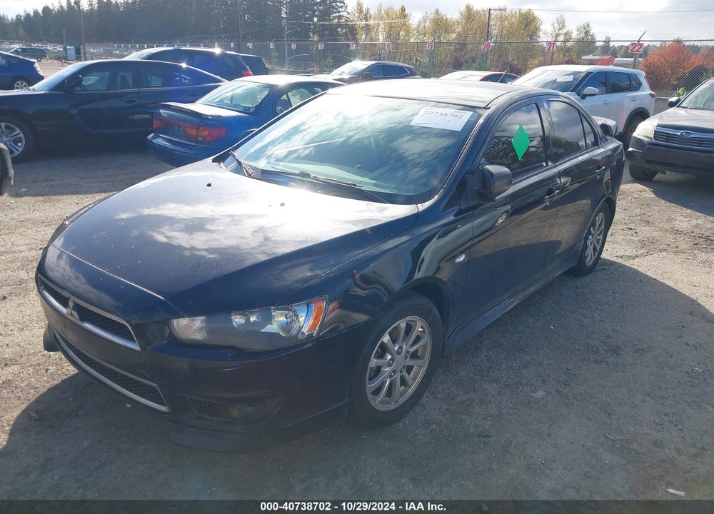 2012 MITSUBISHI LANCER SE VIN: JA32V2FW6CU009203