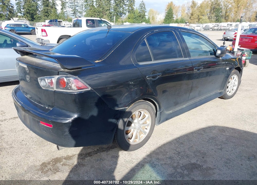 2012 MITSUBISHI LANCER SE VIN: JA32V2FW6CU009203