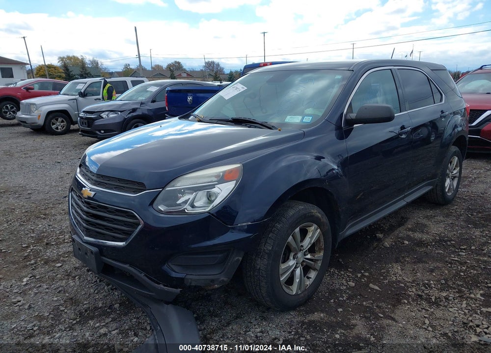2017 CHEVROLET EQUINOX LS VIN: 2GNALBEK8H1591896